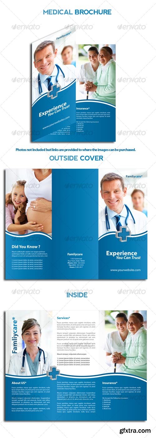 GraphicRiver - Medical Trifold Brochure - 98199