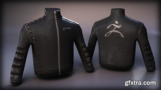 Sculpting a Low Polygon Jacket Using UVs in ZBrush