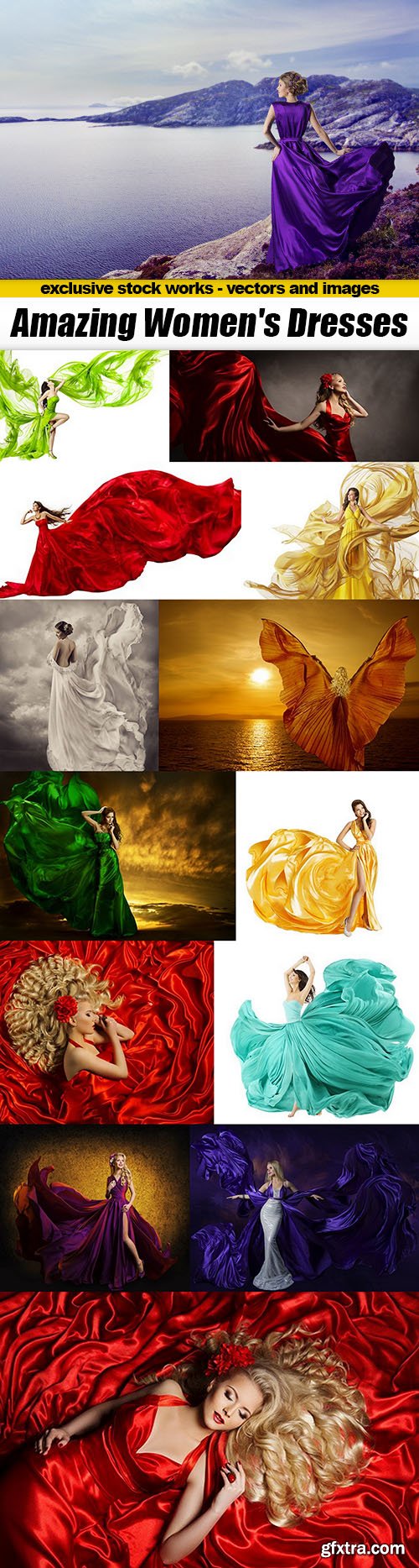 Amazing Women\'s Dresses - 14xUHQ JPEG