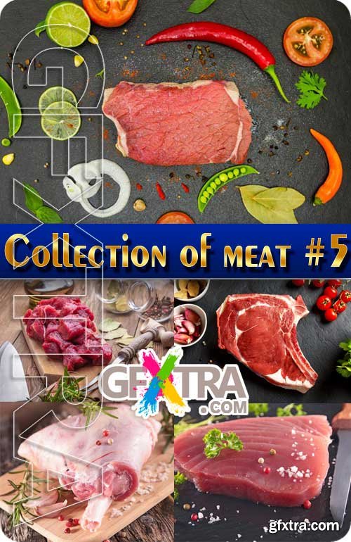 Food. Mega Collection. Meat #5 - Stock Photo