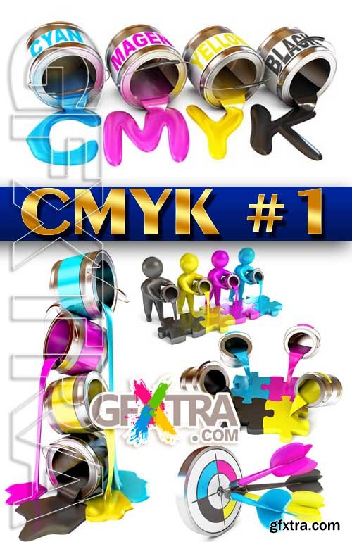 CMYK #1 - Stock Photo