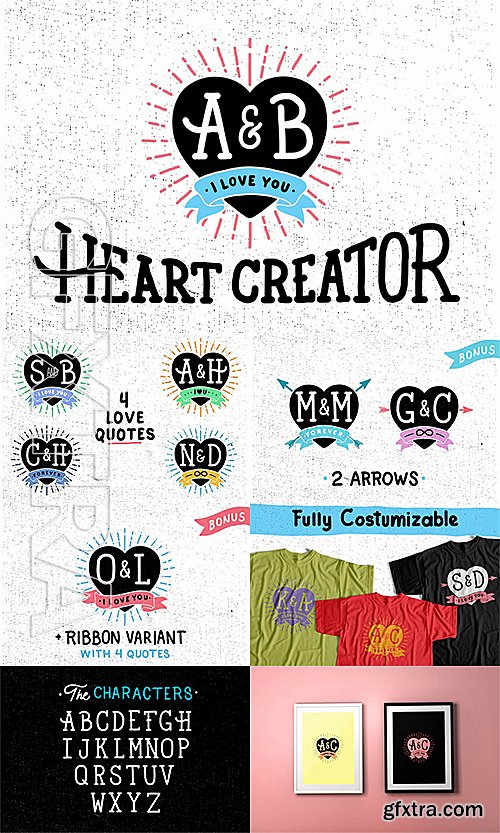 CM - Valentines Day Heart Creator + Bonus 508570