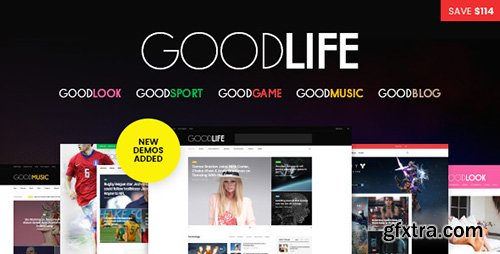 ThemeForest - GoodLife v1.1.0 - Responsive Magazine Theme - 13638827