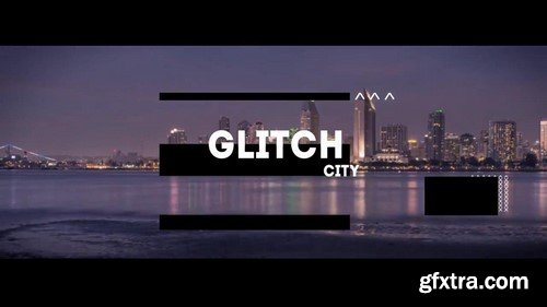 Motion Array - Glitch City Logo Opener After Effects Template