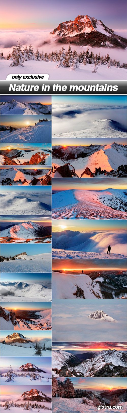 Nature in the mountains - 20 UHQ JPEG