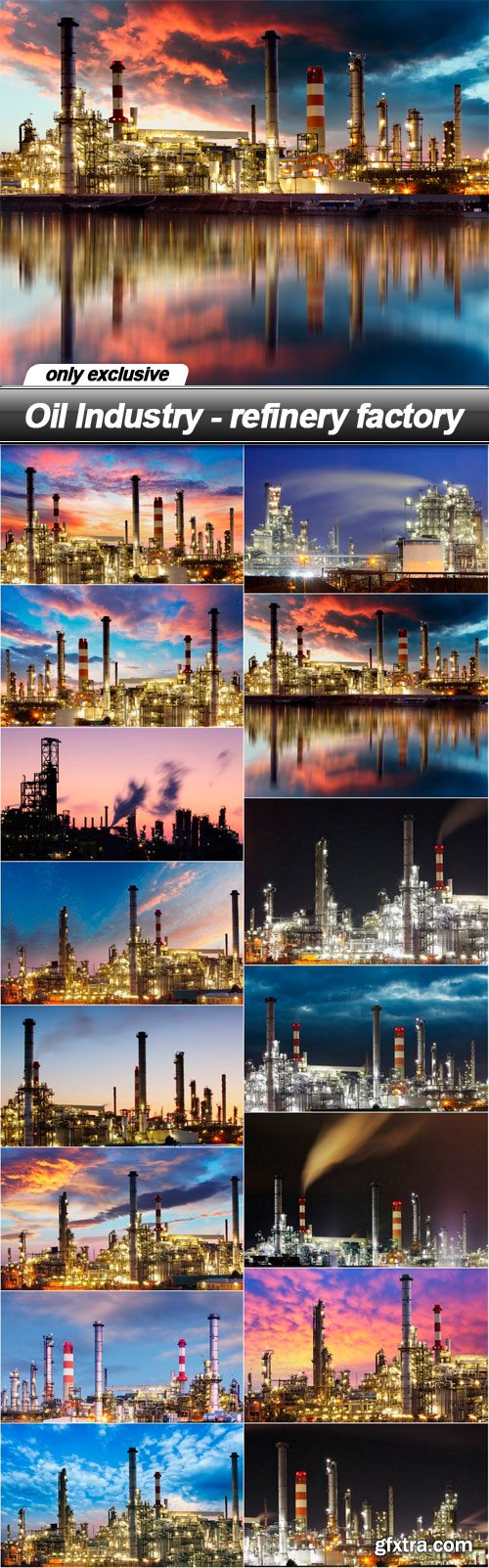 Oil Industry - refinery factory - 15 UHQ JPEG