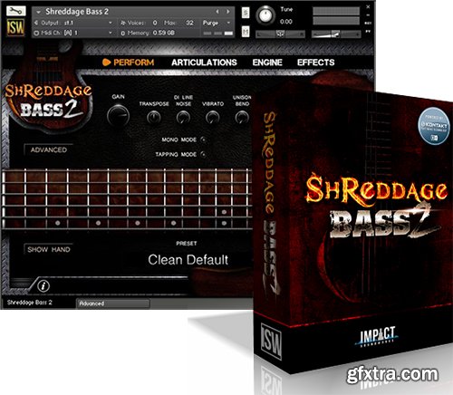 Impact Soundworks Shreddage Bass 2 KONTAKT DVDR-DISCOVER