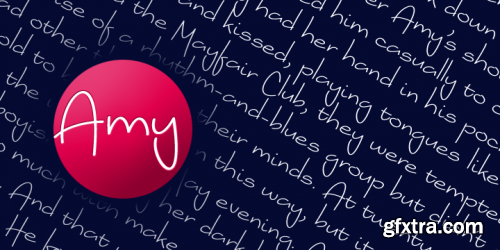 Amy Font Family