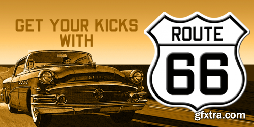 Route 66 NF Font