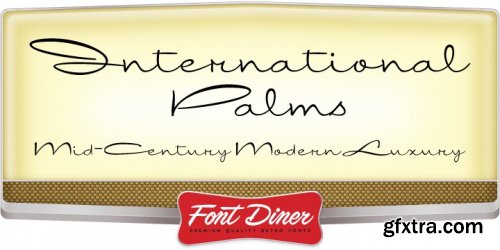 International Palms Font