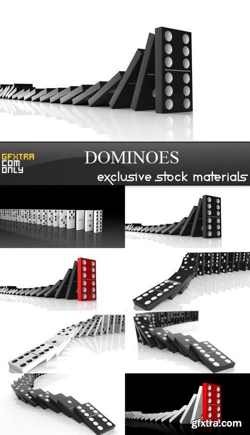 Dominoes - 8 UHQ JPEG