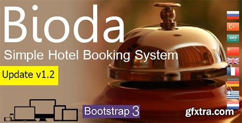 CodeCanyon - Bioda v1.2 - Simple Hotel Booking System - 6274907