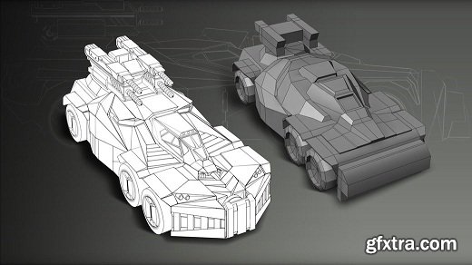 Creating a Concept Vehicle from a 3D Sketch in Photoshop