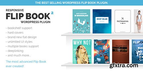 CodeCanyon - FlipBook WordPress Plugin v2.1.4 - Flip Book Creator, PDF To FlipBook, jQuery, 3D, Responsive, Bookshelf - 2372863