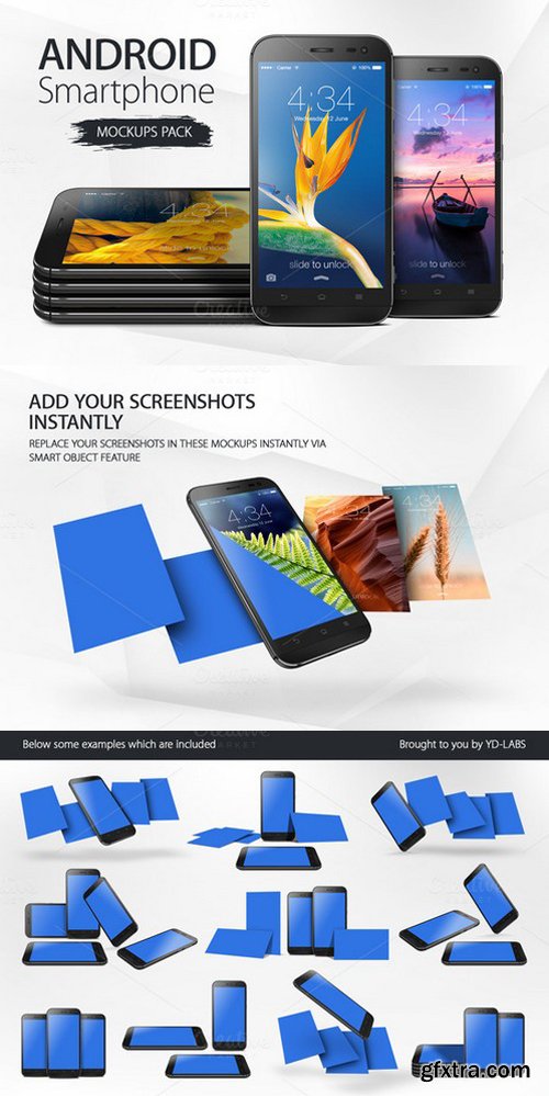 CM - Android Smartphone Mockups Pack 1 519943