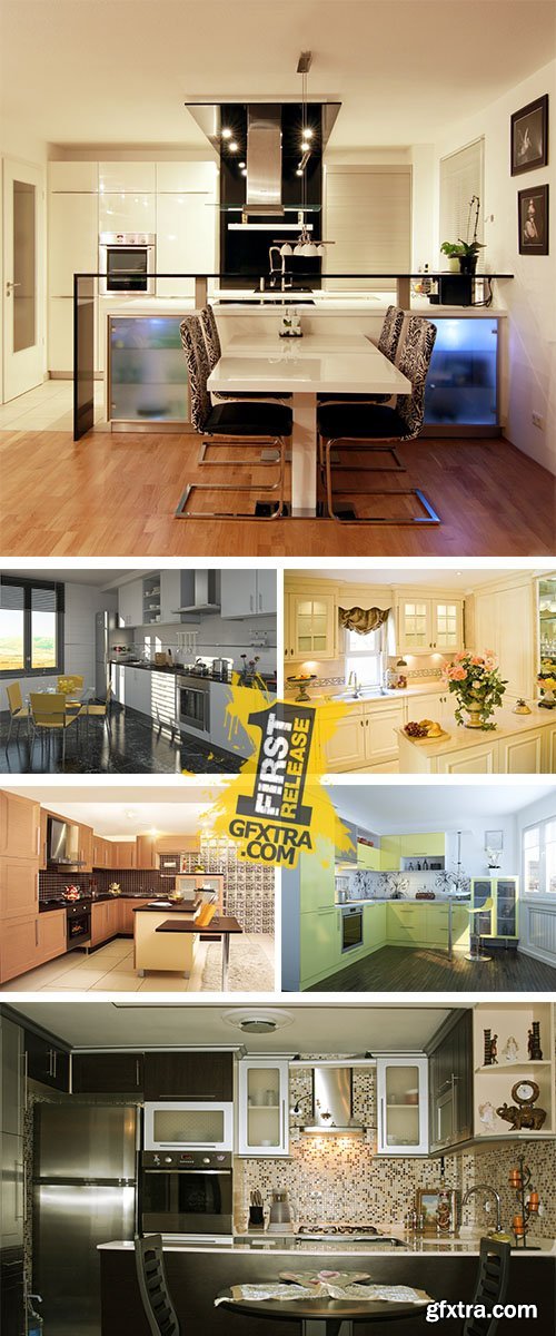 Stock Photo: Modern style kitchen