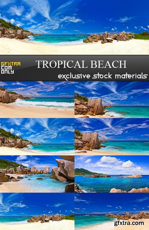 Tropical Beach - 9 UHQ JPEG