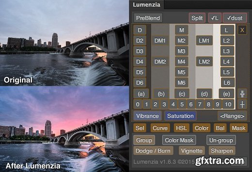 Lumenzia (Luminosity Masking Panel) v2.0.8 for Photoshop CS6-CC 2017