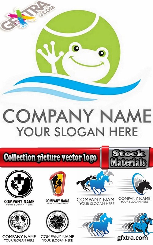 Collection picture vector logo illustration of the business campaign 22-25 EPS