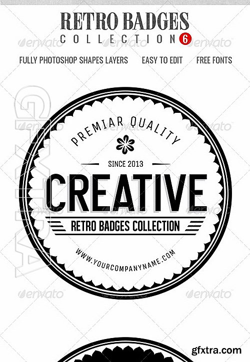 GraphicRiver - Retro Badges col6 4523676