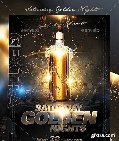 GraphicRiver - Saturday Golden Nights 12061762
