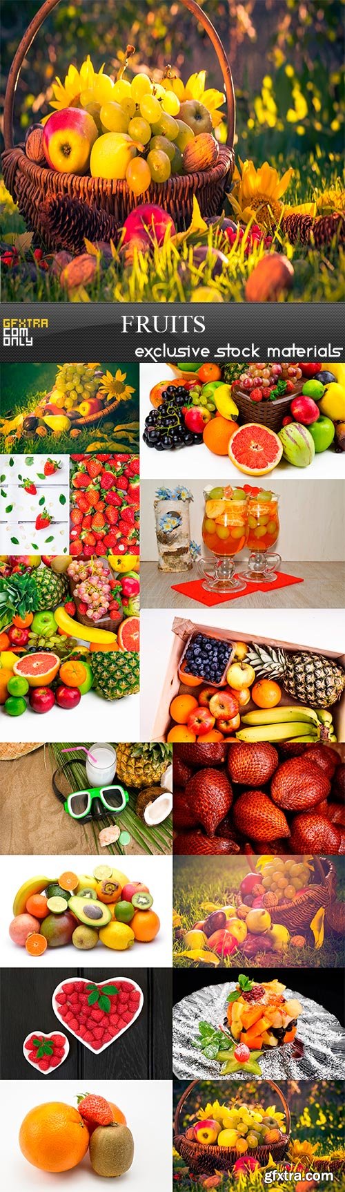 Fruits 2, 15 x UHQ JPEG