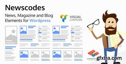 CodeCanyon - Newscodes v1.0.1 - News, Magazine and Blog Elements for Wordpress - 14714969