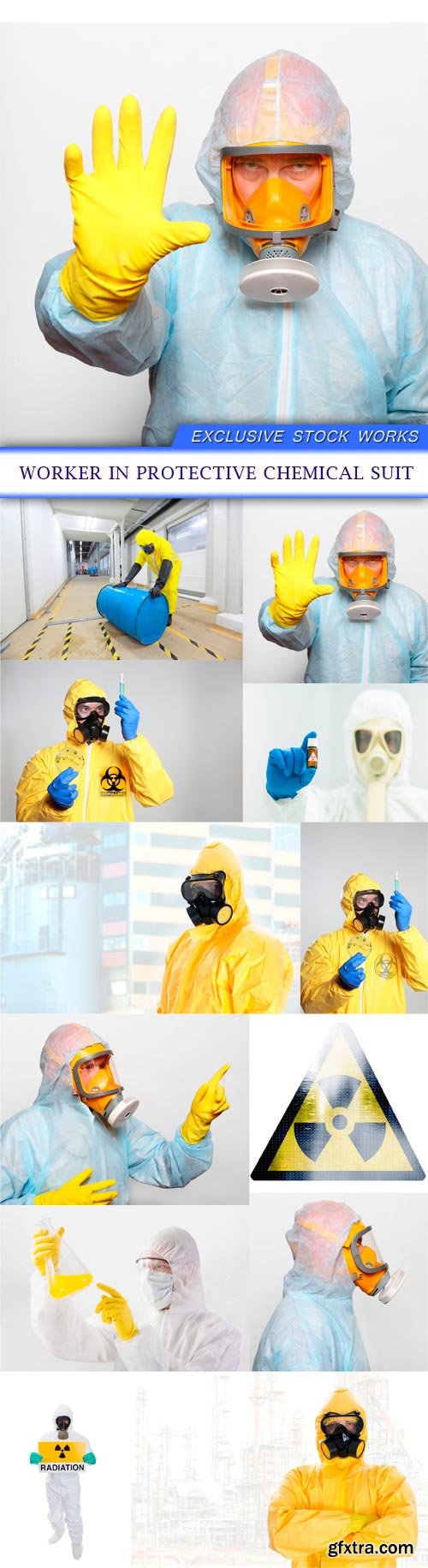 Worker in protective chemical suit 12X JPEG