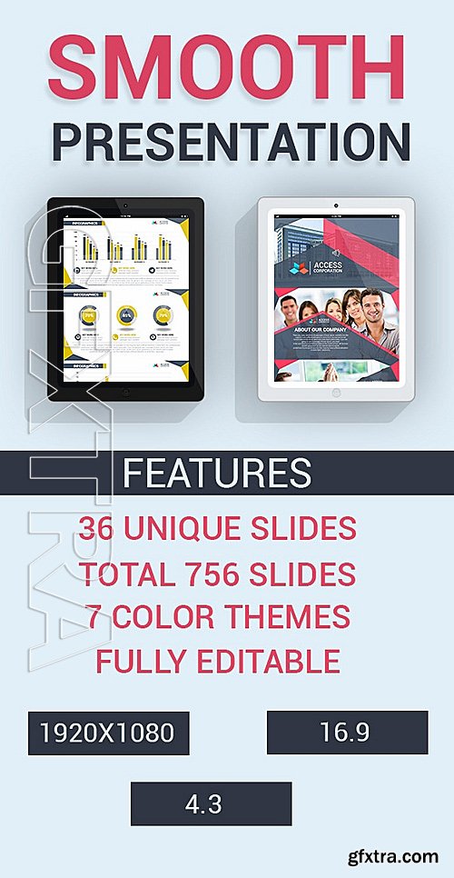 GraphicRiver - Smooth PowerPoint Presentation Template 11365652