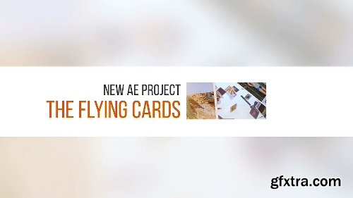 Videohive Flying Cards 11041007