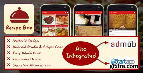 CodeCanyon - Recipe Box With Material Design (Update: 8 February 16) - 7311571