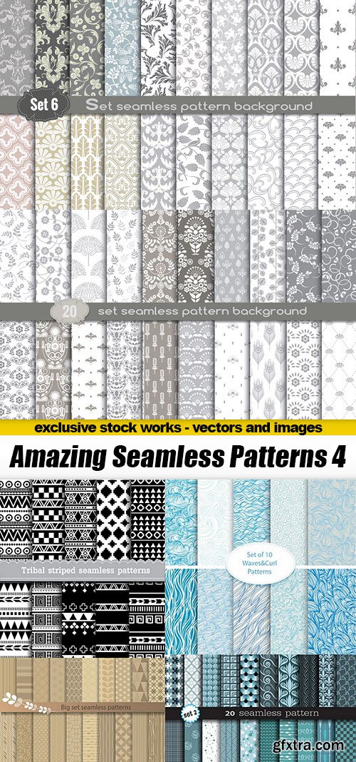 Amazing Seamless Patterns 4 - 14xEPS