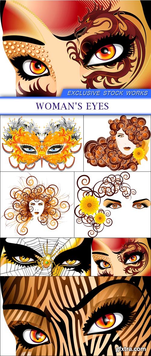Woman\'s Eyes 7X EPS