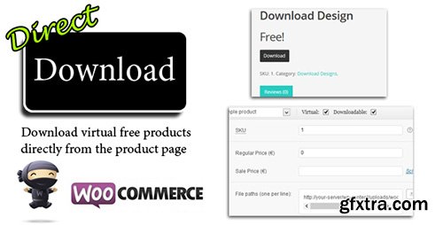 CodeCanyon - Direct Download for Woocommerce v1.15 - 6320429