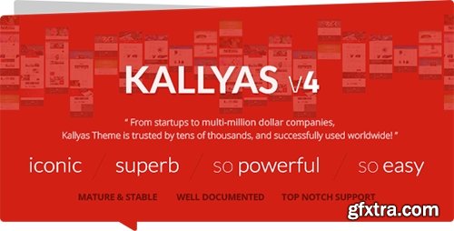 ThemeForest - KALLYAS v4.0.11.1 - Responsive Multi-Purpose WordPress Theme - 4091658