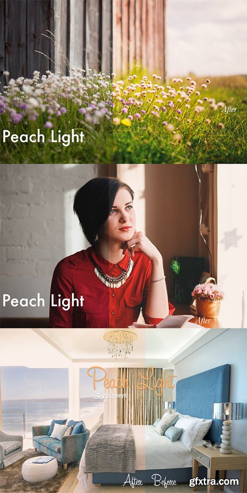 Creativemarket Peach Light - Lightroom Preset 4014
