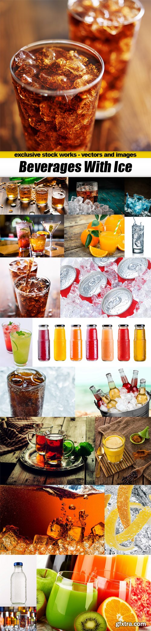 Beverages With Ice - 20x JPEGs