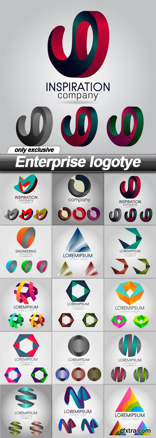 Enterprise logotye - 15 EPS
