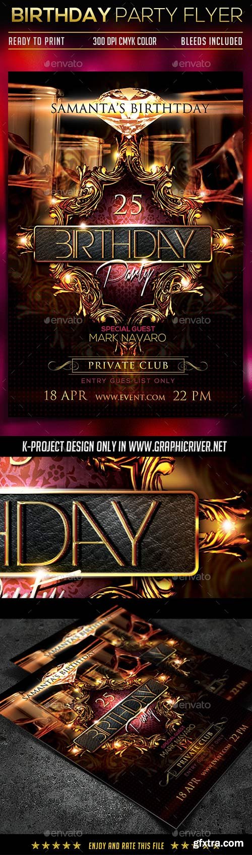 GraphicRiver - Birthday Party Flyer 10368721