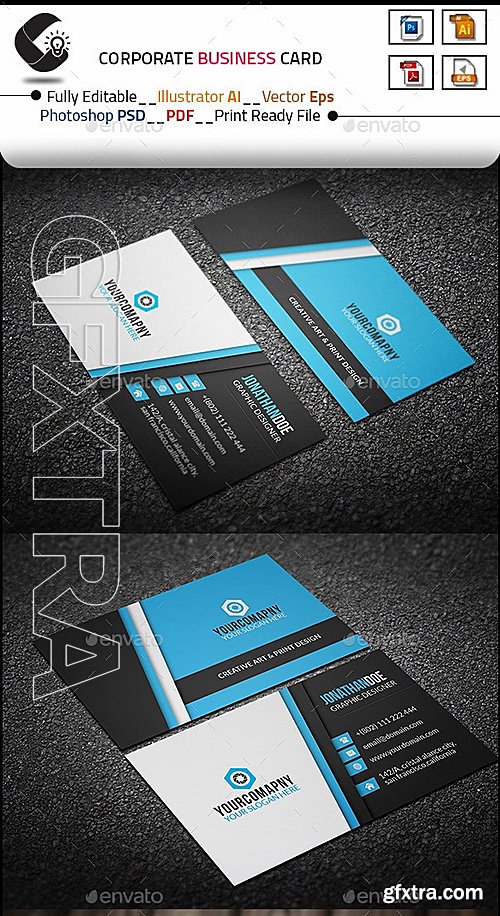 GraphicRiver - Creative Business Card Template 10684878