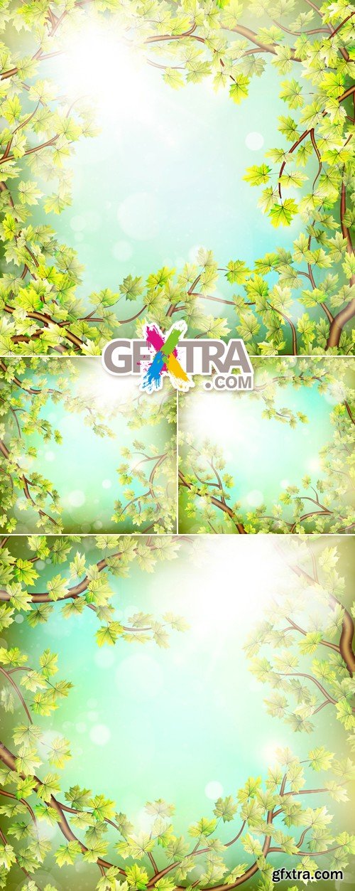 Spring 2016 Backgrounds Vector