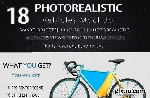 Graphicriver 18 Different Vehicle Mock Up 12645791