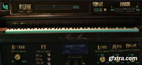 Adam Monroe Music Honky Tonk Piano v2.4 KONTAKT VST AU-FANTASTiC