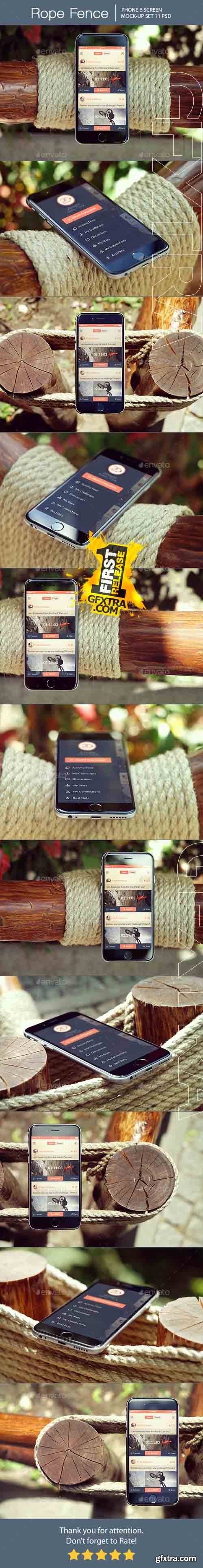 GR - Rope Fence iPhone 6 Mockup 14164235