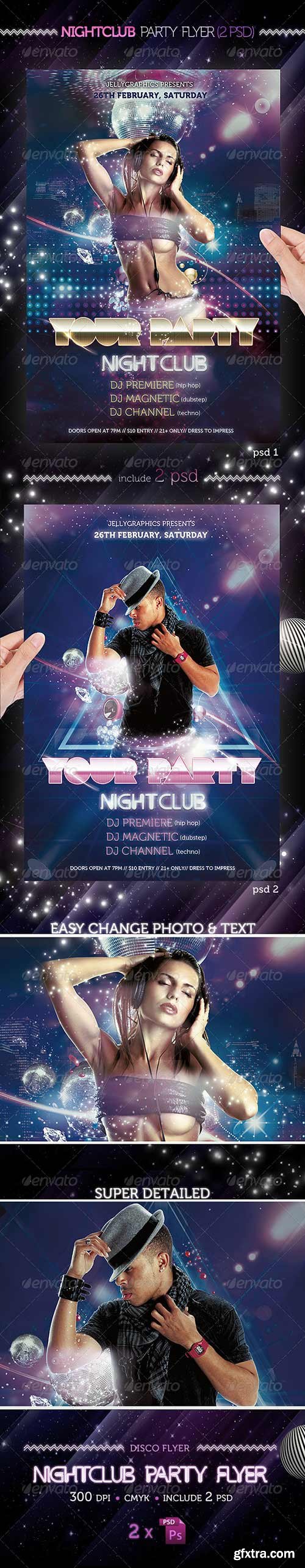 GraphicRiver - Nightclub Party Flyer Template 1665712