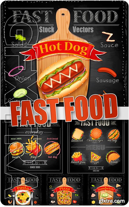 Fast Food - Stock Vectors