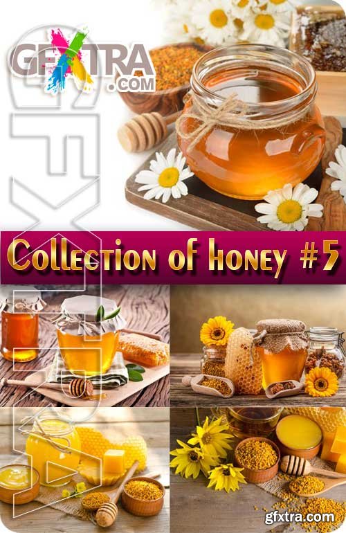 Food. Mega Collection. Honey #5 - Stock Photo