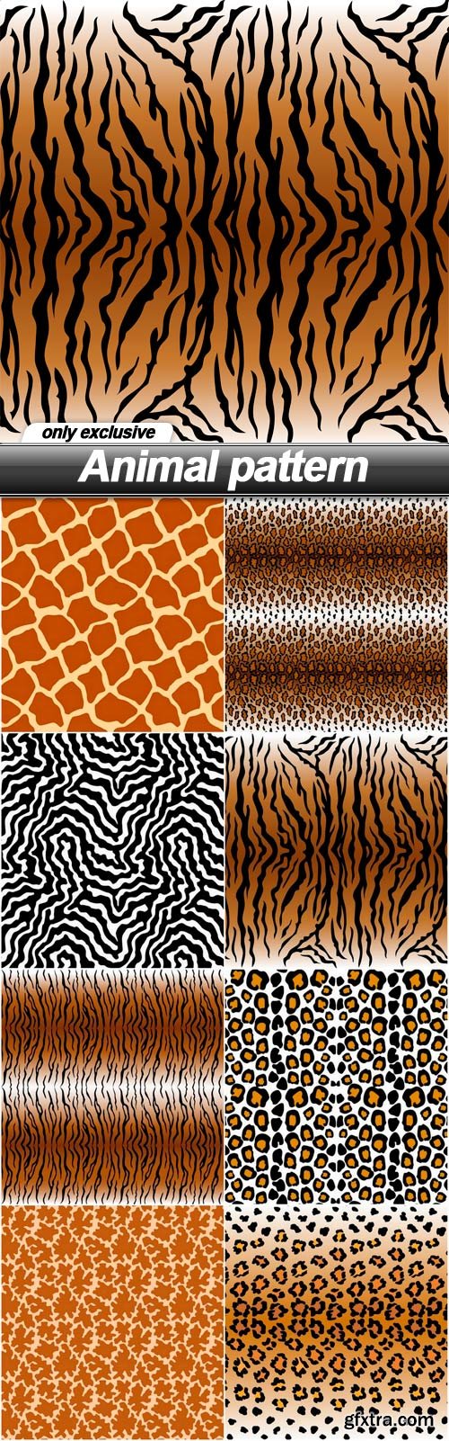 Animal pattern - 8 EPS