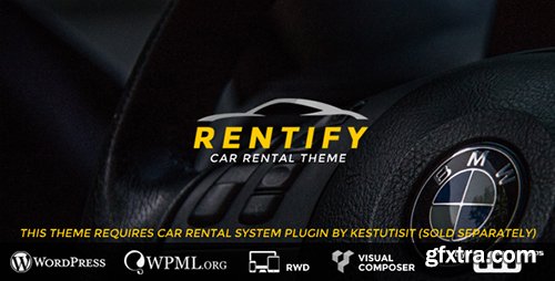 ThemeForest - Rentify v1.0.0 - Car Rental WordPress Theme - 14471215