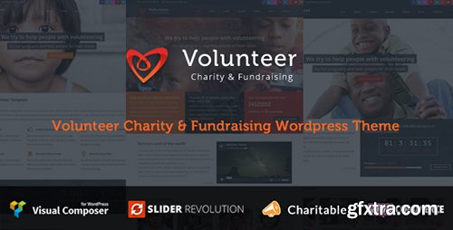 ThemeForest - Volunteer v1.1 - Charity/Fundraising WordPress Theme - 13418482